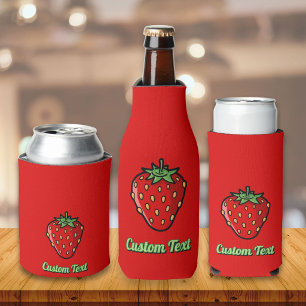 Strawberry Icon Flasche Cooler Flaschenkühler
