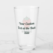 Strawberry Icon Glas (Rückseite)