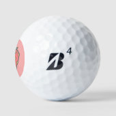 Strawberry Icon Golf Balls Golfball (Logo)