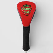 Strawberry Icon Golf Head Cover Headcover (Vorderseite)