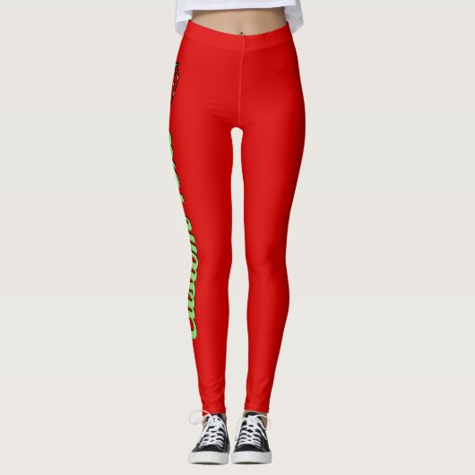 Strawberry Icon Leggings (Vorderseite)