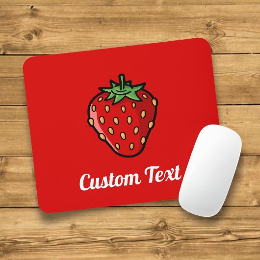 Strawberry Icon Mouse Pad Mousepad