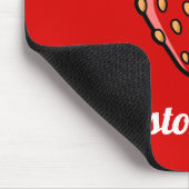 Strawberry Icon Mouse Pad Mousepad (Ecke)