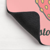 Strawberry Icon Mouse Pad Mousepad (Ecke)