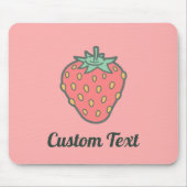 Strawberry Icon Mouse Pad Mousepad (Vorne)