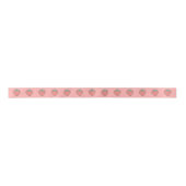 Strawberry Icon Muster Satin Ribbon Satinband (Vorderseite)