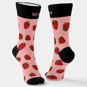 Strawberry Icon Mustersocken Socken