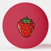 Strawberry Icon Ping-Pong Ball (Vorderseite)