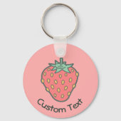 Strawberry Icon Schlüsselanhänger (Vorderseite)