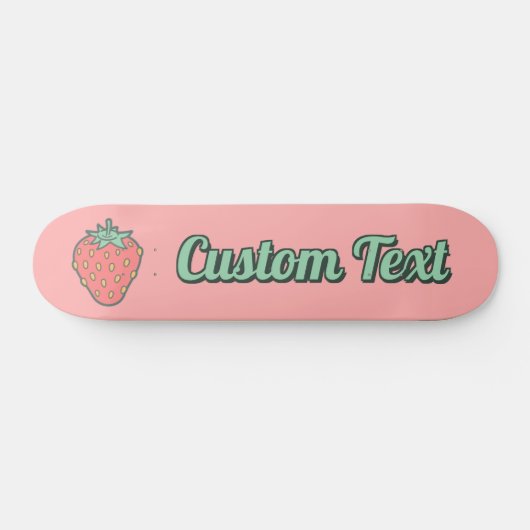 Strawberry Icon Skateboard (Horizontal)