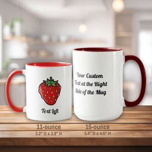 Strawberry Icon-Tasse Tasse