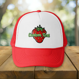 Strawberry Icon Trucker Hat Truckerkappe