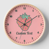 Strawberry Icon Uhr (Vorderseite)