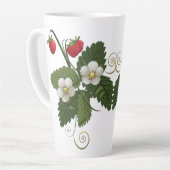 Strawberry im Sommer Milchtasse (Linke Ecke)