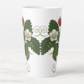 Strawberry im Sommer Milchtasse (Vorderseite)