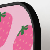 STRAWBERRY INDIVIDUELLE NAME PICKLEBALL PADDLES (Linke Seite)