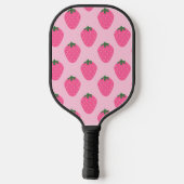 STRAWBERRY INDIVIDUELLE NAME PICKLEBALL PADDLES (Rückseite)