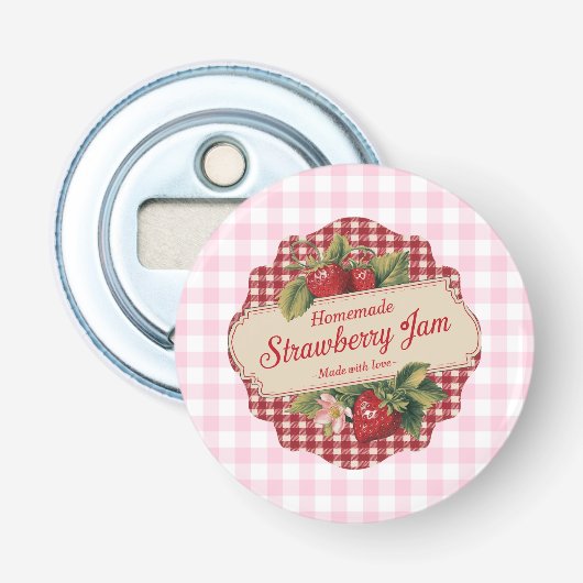 Strawberry Jam Flaschenöffner (Vorderseite)