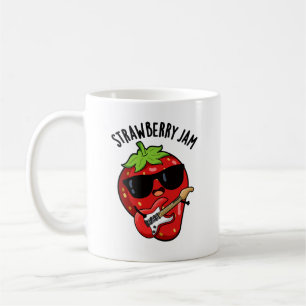 Strawberry Jam Funny Fruit Pun Kaffeetasse