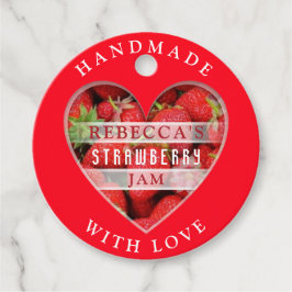Strawberry Jam Geschenkanhänger