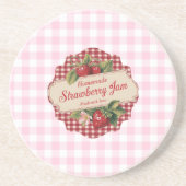 Strawberry Jam Getränkeuntersetzer (Vorne)