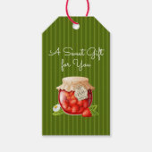 Strawberry Jam Gift Tag Geschenkanhänger (Vorderseite)