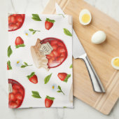Strawberry Jam Küchentuch (Viertel Falte)