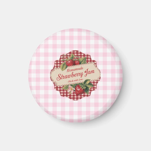 Strawberry Jam Magnet (Vorne)