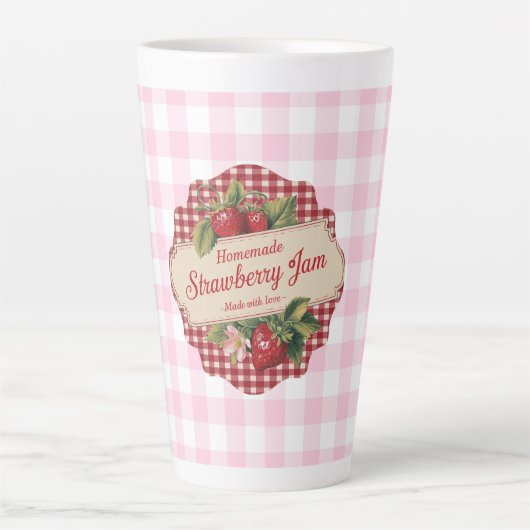 Strawberry Jam Milchtasse (Vorderseite)