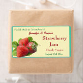 Strawberry Jam oder Preserve 2 Canning Jar (Insitu)