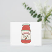 Strawberry Jam Postkarte (Stehend Vorderseite)