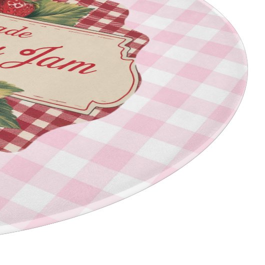 Strawberry Jam Schneidebrett (Ecke)