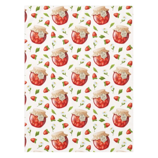Strawberry Jam Tischdecke (Vorderseite)