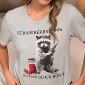 Strawberry Jams But My Glock Don't Funny Meme T-Shirt