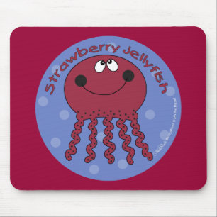 Strawberry Jellyfish Mousepad