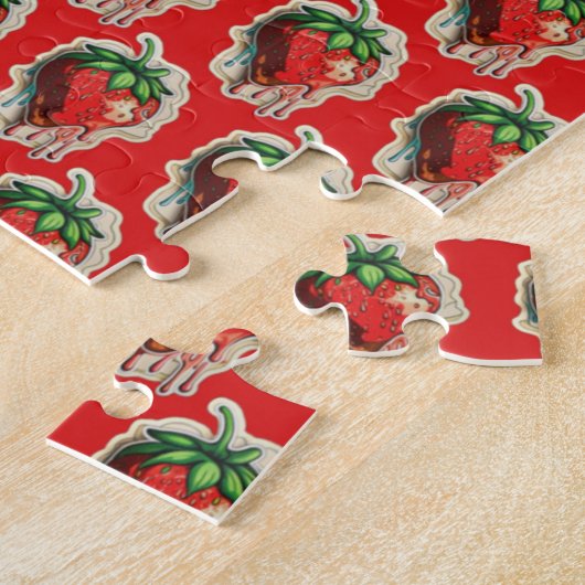 Strawberry Jigsaw Puzzle (Seite)