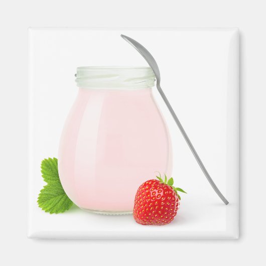 Strawberry Jogurt Magnet (Vorne)