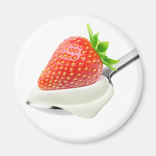 Strawberry Jogurt Magnet (Vorne)