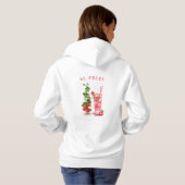Strawberry Juice Cool Drink Hoodie (Schwarz voll)