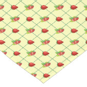 STRAWBERRY KARIERT GROßER TISCHLÄUFER (Ecke)