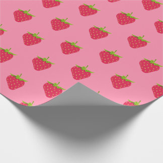 Strawberry Kawaii Ästhetik Tropical Berry Frucht Geschenkpapier