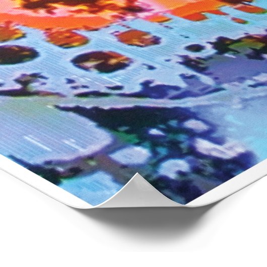 Strawberry KC Image Poster (Ecke)