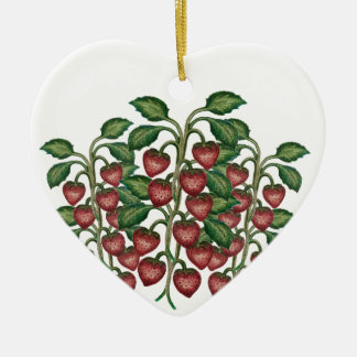Strawberry Keramik Ornament