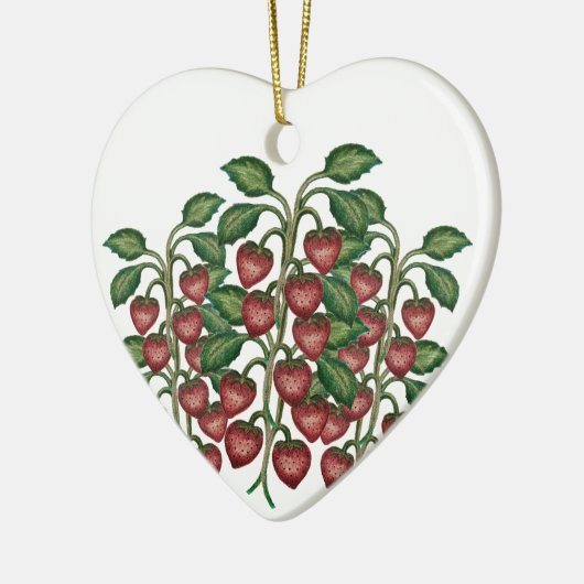 Strawberry Keramik Ornament (Links)
