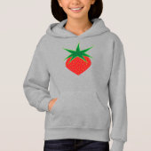 Strawberry Kids Pullover Hoodie (Vorderseite)