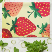 Strawberry Kitchen Handtuch (Gefaltet)