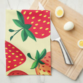 Strawberry Kitchen Handtuch (Viertel Falte)