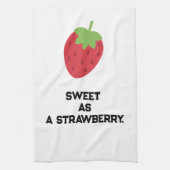 Strawberry Kitchen Towel | Cute Fruit-Themed Geschirrtuch (Vertikal)