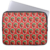 Strawberry Laptop Sleeve (Vorderseite)