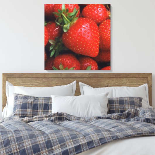 STRAWBERRY LEINWANDDRUCK (Insitu (Schlafzimmer))